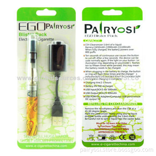 Refillable e cigarette, CE/RoHS with one year warranty